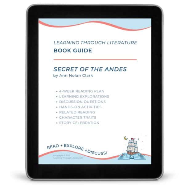 Secret of the Andes Book Guide iPad Cover
