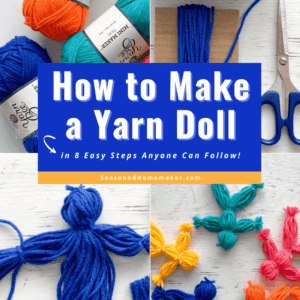 How to Make a Yarn Doll Pin