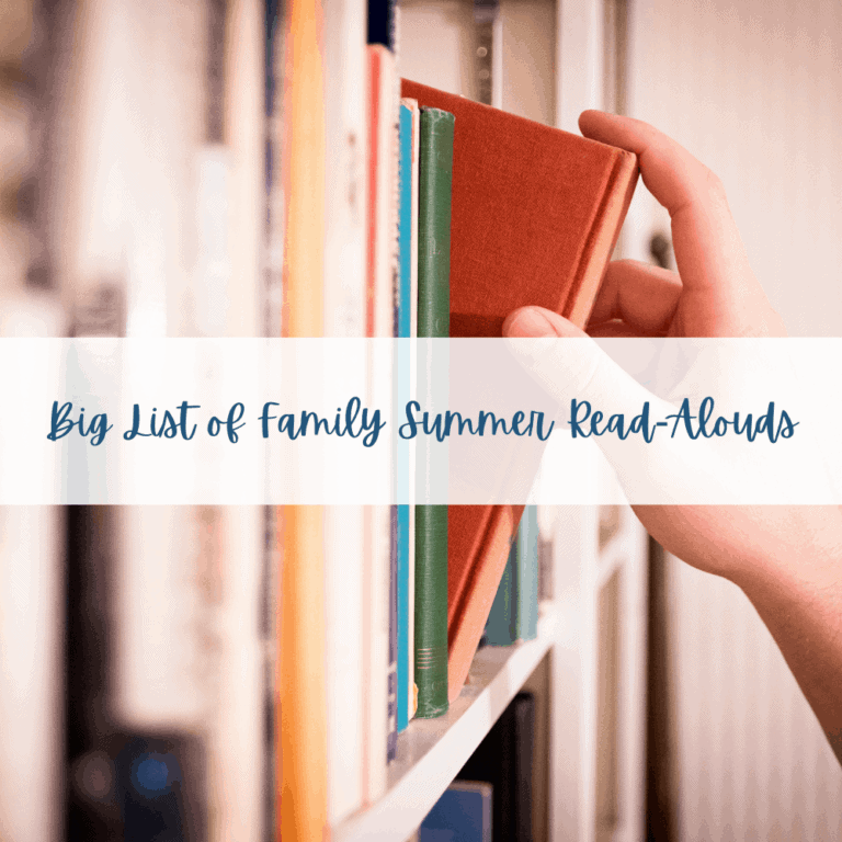 Big List of Family Summer Read-Alouds