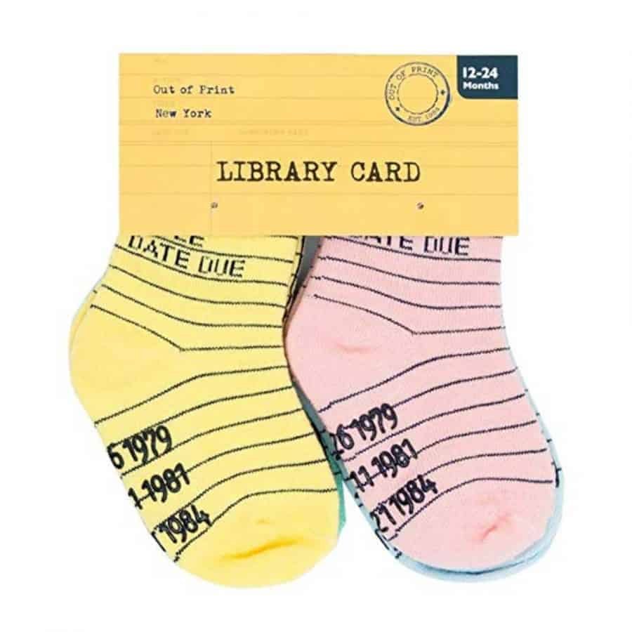 Toddler Library Socks